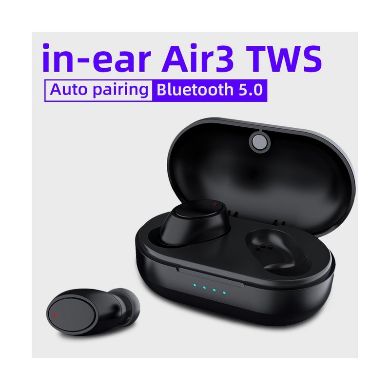 Bluetooth Wireless Headset Air3 TWS Binaural Touch Headset Waterproof In-ear Earphones Sports Stereo Music Headphones 