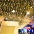 0 04w LED Christmas String Light 8 Lighting Modes IP44 Waterproof Outdoor Decorative Lights For Garden Yard Decoration 3 5 x 0 5m wavy shape blue