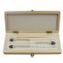 0 100  Alcoholometers With Thermometer Professional Accurate Concentration Meter For Home Brewing Breweries Laboratories