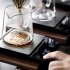 0 1g Digital Coffee Scale With Timer Electronic Scales Food Balance Measuring Weight Kitchen Coffee Scales white