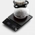 0 1g Digital Coffee Scale With Timer Electronic Scales Food Balance Measuring Weight Kitchen Coffee Scales white