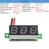 0 28 Inch 2 5V 30V Mini Digital Volt Meterr Voltage Tester Meter green