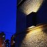 0 3w Outdoor Solar Wall Lamp Super Bright Energy Saving IP45 Waterproof Up Down LED Wall Sconces For Garden Street Balcony Decor white light