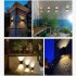 0 3w Outdoor Solar Wall Lamp Super Bright Energy Saving IP45 Waterproof Up Down LED Wall Sconces For Garden Street Balcony Decor white light