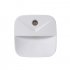 0 4W LED Intelligent Light Control Energy Saving Induction Lamp Night Light Plug Style warm light European regulations  circular insertion 