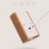 0 4W LED Wall Lamp USB Rechargeable Motion Sensor Magnetic Wood Grain Night Lights Wall Light Fixtures For Bedroom Kitchen Corridor Stairs Lighting Beech wood  