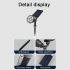 0 5w Outdoor Led Solar Spot Lights With 2200mah Large Capacity Battery Landscape Lights For Fence Pathway Trees Garden Yard colorful light