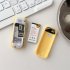 0 66 Inch BM222 Mini Mobile Phone MTK6261D CPU with Blacklist Function Dual SIM Unlock Cell Phone White