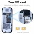 0 66 Inch BM222 Mini Mobile Phone MTK6261D CPU with Blacklist Function Dual SIM Unlock Cell Phone White