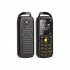 0 66 Inch BM25 Mini Phone MT6261DA 32MB RAM 32MB ROM 380mah Battery Supporting Dual Sim Card Mobile Phone Dialer Black