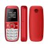 0 66 inch BM200 Mini Smartphone Mt6261d 350mAh Pocket Mobile Phone with Keypad Dual SIM for Elderly Red