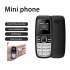0 66 inch BM200 Mini Smartphone Mt6261d 350mAh Pocket Mobile Phone with Keypad Dual SIM for Elderly Red