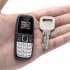 0 66 inch BM200 Mini Smartphone Mt6261d 350mAh Pocket Mobile Phone with Keypad Dual SIM for Elderly Red