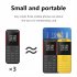 0 66 inch BM222 Unlock Cell Phone MTK6261D Dual Card Mini Mobile 380mah Battery Black