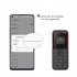 0 66 inch BM222 Unlock Cell Phone MTK6261D Dual Card Mini Mobile 380mah Battery Black