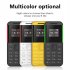 0 66 inch BM222 Unlock Cell Phone MTK6261D Dual Card Mini Mobile 380mah Battery Black