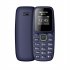 0 66 inch BM310 Mini Mobile Phone MTK6261D 32MB RAM 32MB ROM 380mah Lithium Battery Small Cell Phone Blue
