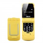 0.66 inch J9 Mini Filp Mobile Phone Fm Wireless Bluetooth 3.0 Cellphone