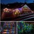 0 6W LED Solar String Lights With 1 2v 150mAh Solar Panel 8 Modes Solar Powered Fairy Lights For Indoor Outdoor Decoration 32 meters 300 lights