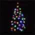0 6W Outdoor Solar Powered String Lights  50 LEDs Cherry Blossoms Solar Lights Courtyard Lamp String Violet