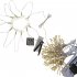 0 6w LED Fireworks String Light With Timing Function 8 Modes IP65 Waterproof Fairy Lights For Indoor Outdoor Decoration 5 pcs 50LED Waterproof battery box