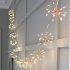 0 6w LED Fireworks String Light With Timing Function 8 Modes IP65 Waterproof Fairy Lights For Indoor Outdoor Decoration 5 pcs 50LED Waterproof battery box