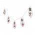 0 6w LED String Lights 1 5 m 10 Lights Santa Snowman Christmas Tree Gift Box Fairy Lights For Outdoor Christmas Decoration Christmas deer