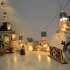 0 6w LED String Lights 1 5 m 10 Lights Santa Snowman Christmas Tree Gift Box Fairy Lights For Outdoor Christmas Decoration Christmas deer