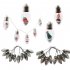 0 6w LED String Lights 1 5 m 10 Lights Santa Snowman Christmas Tree Gift Box Fairy Lights For Outdoor Christmas Decoration Christmas deer