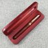 0 7mm Wood Gold Metal Ball Point Pen Classic Style with Matching Case as Perfect Gift Pen   box