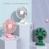 0 8a 5v Folding Desktop Usb Mini Fan 3 Levels Adjustable Speed Charging Electric Fan For Work Travel F6 white without battery