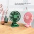 0 8a 5v Folding Desktop Usb Mini Fan 3 Levels Adjustable Speed Charging Electric Fan For Work Travel F6 white without battery