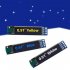 0 91 Inch Oled Lcd Display Iic Three color Display Module Compatible with 3 3v 5v Yellow