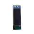 0 91 Inch Oled Lcd Display Iic Three color Display Module Compatible with 3 3v 5v Blue