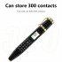 0 96 inch BM111 Mini Phone Pen Fan 3 in 1 Phone MTK6261 32Mb RAM 32Mb ROM 1800mah Battery Dual Card Mobile Phone Black