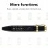 0 96 inch BM111 Mini Phone Pen Fan 3 in 1 Phone MTK6261 32Mb RAM 32Mb ROM 1800mah Battery Dual Card Mobile Phone Black
