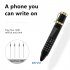 0 96 inch BM111 Mini Phone Pen Fan 3 in 1 Phone MTK6261 32Mb RAM 32Mb ROM 1800mah Battery Dual Card Mobile Phone Black
