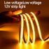0 9w 5 Meter LED COB Strip Lights With Strong Adhesive Super Bright Energy Saving High Density Linear Lighting Under Cabinet Lights neutral