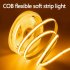 0 9w 5 Meter LED COB Strip Lights With Strong Adhesive Super Bright Energy Saving High Density Linear Lighting Under Cabinet Lights red light