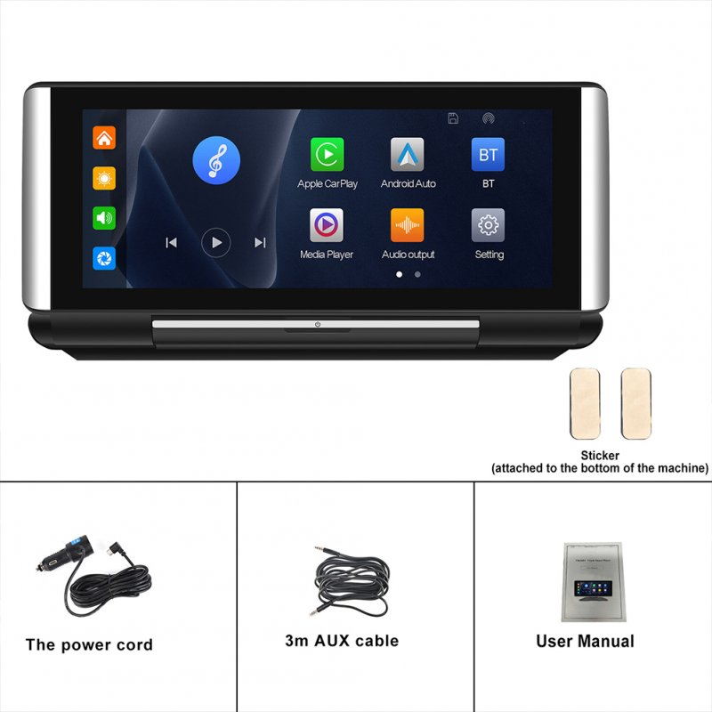 Car Stereo 6.86 inch HD Folding Screen PND Compatible For CarPlay Android Auto Touchscreen Car Radio Navigation Unit Player 