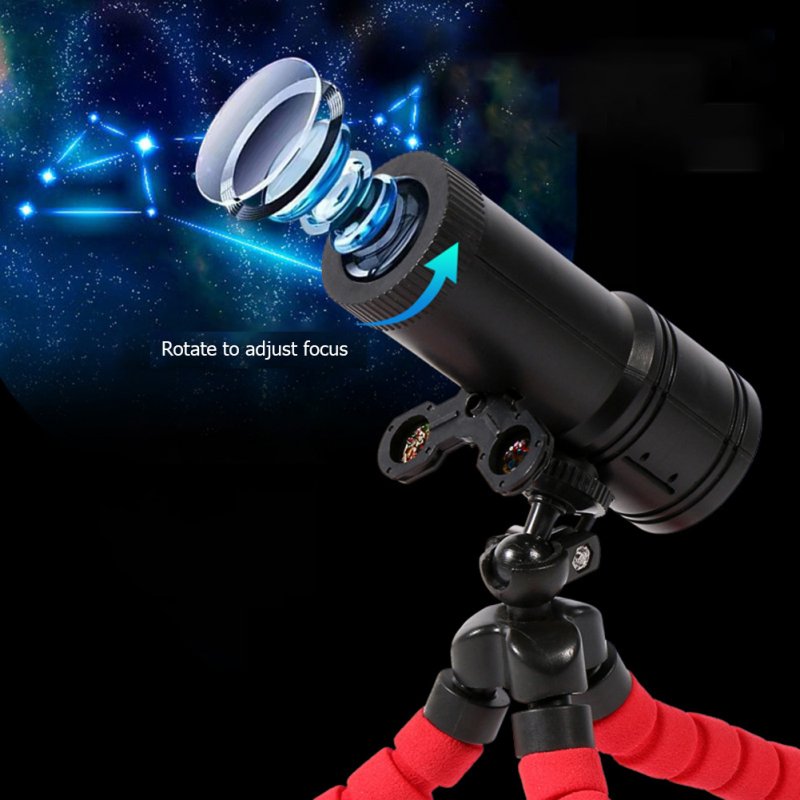 USB Projection Light Romantic Star Moon Earth Atmosphere Projector Adjustable Focusing Function Night Light 