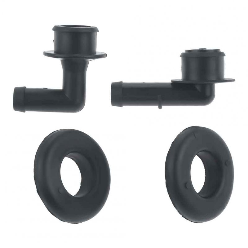 1 Pair Vent Valve Elbows With Grommet Kit 53030497 53013360AA 02946079 2946079 Auto Modified Accessories 
