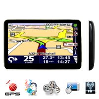 Galaxy's Thinnest GPS Portable Navigator (5 Inch Touchscreen)