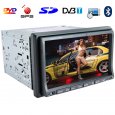 7-inch Car DVD Player (GPS  DVBT  Dual Zone  2 DIN  Touchscreen)