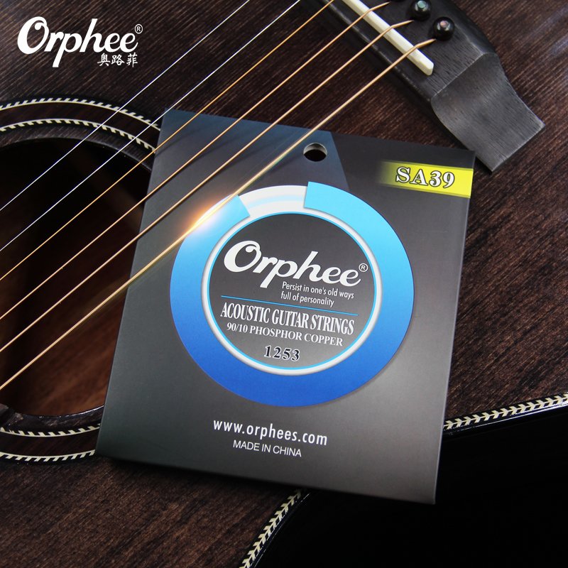 Orphee SA 6 Pcs/set Professional Extra Light Acoustic Guitar Strings Guitar Accessories 