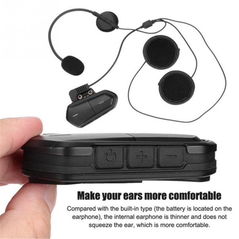 Motorcycle Bluetooth Helmet Headset Fm Radio High Fidelity Low Energy Headset Bluetooth Headset 