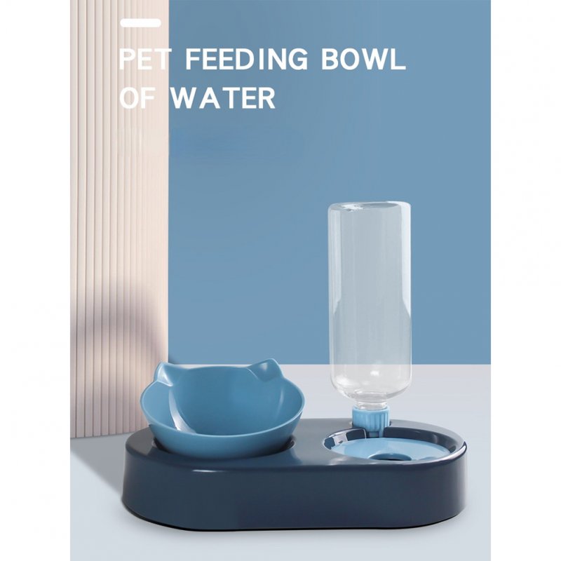 Pet Feeding Bowl Cat Dog Splash-proof Automatic Removable Water Dispenser Container Pet Supplies 