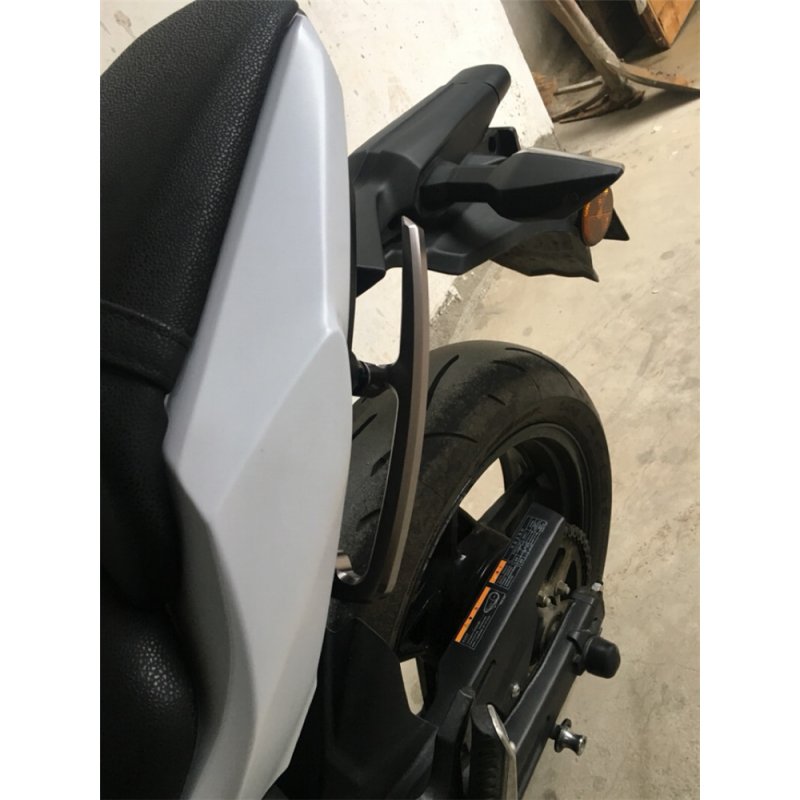 Motorcycle CNC Aluminum Rear Grab Bars Seat Pillion Passenger Rail Handle Armrest Arm Rests for Kawasaki Z650 2017 2018 