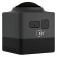 Mini Panoramic Wide Angle Action Camera Gray