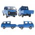 1 10 Full Scale Remote Control Car Toys Rear Drive Double Row Cargo Vehicle RC Car Toys Collection D 32 Blue 1 Battery